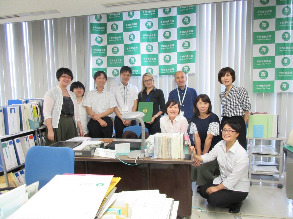 Преподаватель ВолГУ в Хиросиме изучила миротворческие инициативы организации Мэры за мир 11 июля(3).JPG